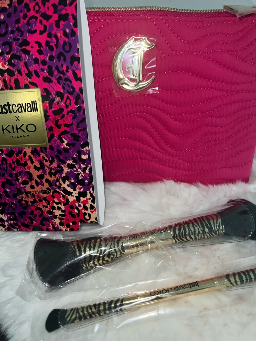 JUST CAVALLI X Kiko Milano-  My secret desire brush set